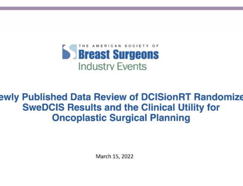 Experts’ in Surgical Oncology and Radiation Oncology Perspectives on Randomized SweDCIS Study and Clinical Utility of DCISionRT